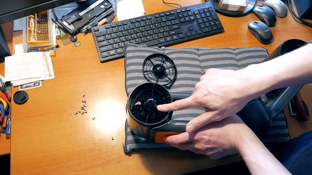 Ремонт Geneinno Trident S1 - разборка, замена моторов, размеры подшипников смотреть онлайн