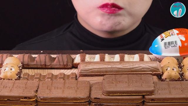 킨더 초콜릿 ASMR  |  Kinder Chocolate | NO TALKING EATING SOUNDS MUKBANG