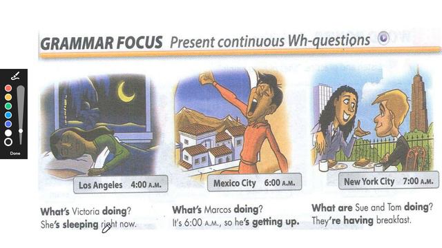 📖👉 INTRO LESSONS 5 & 6 What time is it; Present Continuous; Simple Present смотреть онлайн