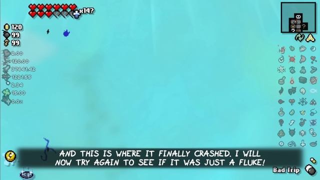 What happens if you have ALL ITEMS in Isaac? (2022) смотреть онлайн