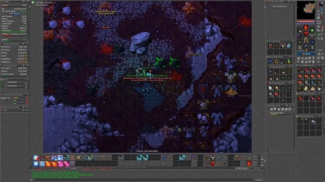 TIBIA - Hunt Guide Mage 90+ · 1.25KK/H at 100 · Souleaters Zao ( Sorcerer Solo Hunting ) смотреть онлайн