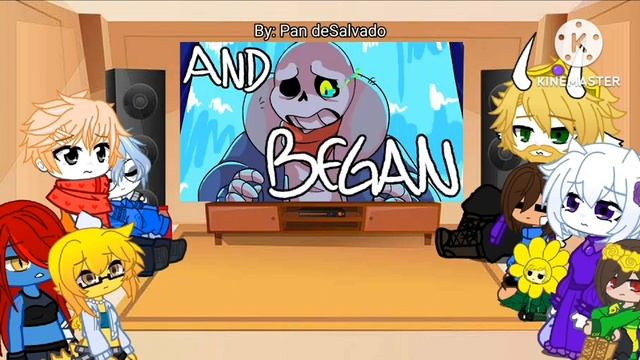 Undertale react to...//Gacha//Eng//Part 3 смотреть онлайн