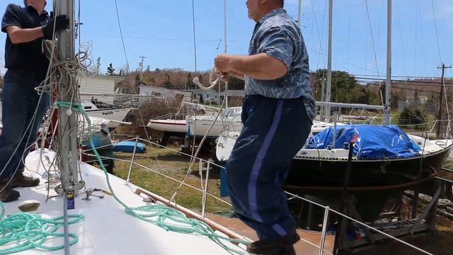 МОРСКОЕ ДЕЛО #11. Как снять мачту на яхте смотреть онлайн