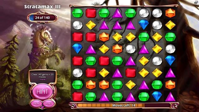 Bejeweled 3: Full Longplay Quest Mode 100% Completed! смотреть онлайн