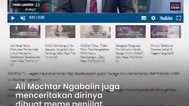 Viral Foto Mural 504 Eror & King Of Penjilat , Ali Mochtar Ngabalin Akui Tak Terganggu Atau Marah смотреть онлайн
