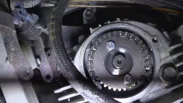 Выставляем метки ГРМ двигателя fmm165 мотоцикла, Motoland Irbis 250 смотреть онлайн