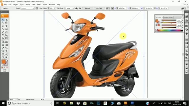 How to Convert a Raster Image into Vector Image in Adobe Photoshop // Adobe Illustrator смотреть онлайн