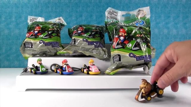 Mario Kart Backpack Buddies Hangers Blind Bags Nintendo Toy Review | PSToyReviews смотреть онлайн