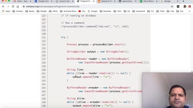 Lecture 17 - Fingerprint scanning in Android Emulator using Appium | Register and send fingerprint смотреть онлайн