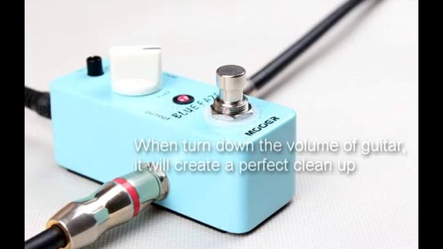 Mooer Blue Faze Fuzz Pedal смотреть онлайн