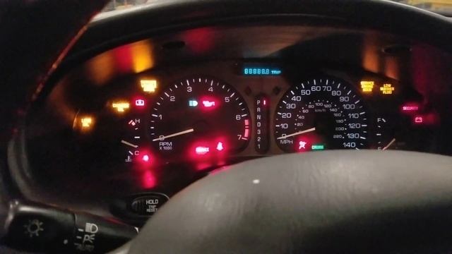 2003 Oldsmobile and Chevrolet, saturn 2.2, 3.4, 3.8L oil change light reset смотреть онлайн