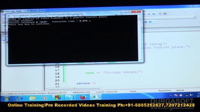 C++ tutorial ||onlinetraining|| strings part-1 by Sivaramayya смотреть онлайн