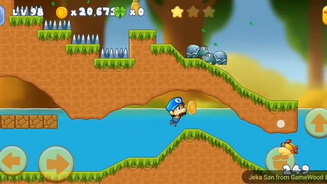 Level 98. Прохождение игры Super Bobby's World — Free Run Game на Android смотреть онлайн