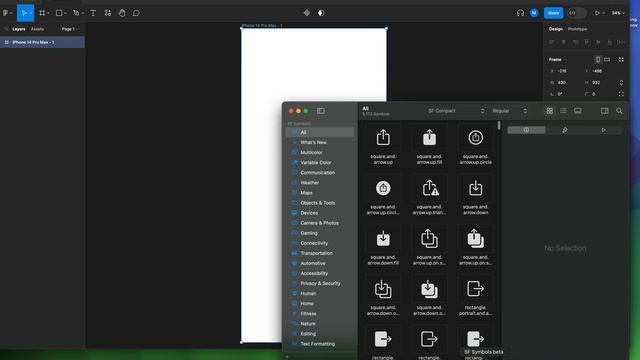 Using SF Symbols in Figma смотреть онлайн