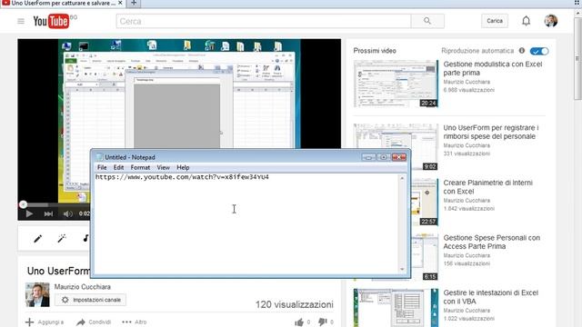 Come incorporare un video youtube in un foglio di Excel смотреть онлайн