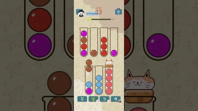 Sort Ball : Brain Healing Game | Levels 1-25 (ATG) Android, iOS Gameplay смотреть онлайн