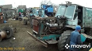 Ремонт Т-150 Сняли КПП