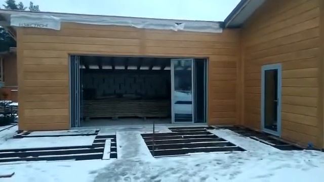 Дверь гармошка из теплого алюминиевого профиля смотреть онлайн