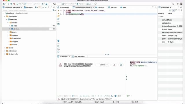 SQL для тестировщика — ПЕРВИЧНЫЙ и ВНЕШНИЙ ключи смотреть онлайн