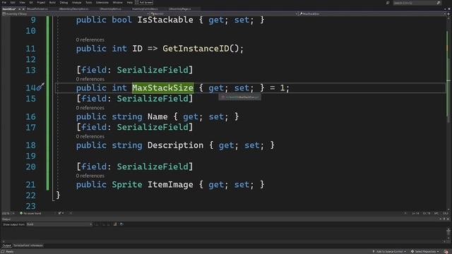 ItemSO script - Inventory System in Unity tutorial P12 смотреть онлайн