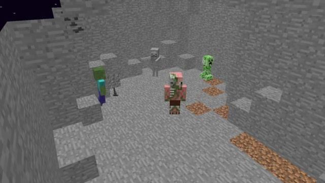 Special 1 Min long Minecraft Animation:The Silverfish смотреть онлайн