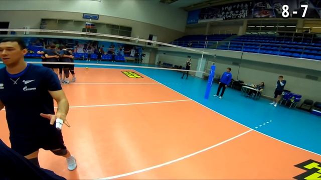 Волейбол от первого лица | VOLLEYBALL FIRST PERSON | ZENIT ST. PETERSBURG | OPPOSITE | 54 Episode