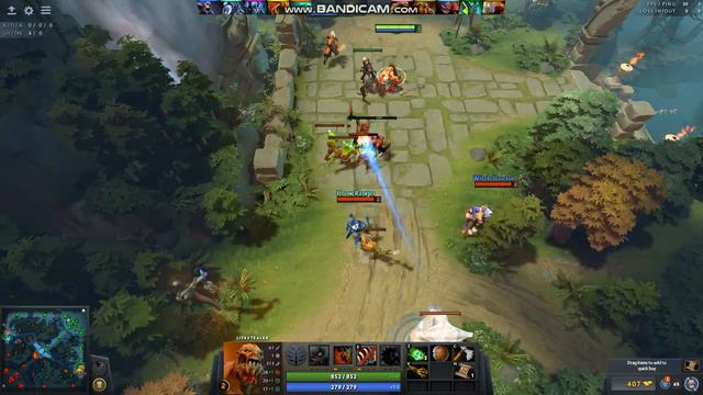 A short Dota 2 offline gameplay (part 1/3) смотреть онлайн