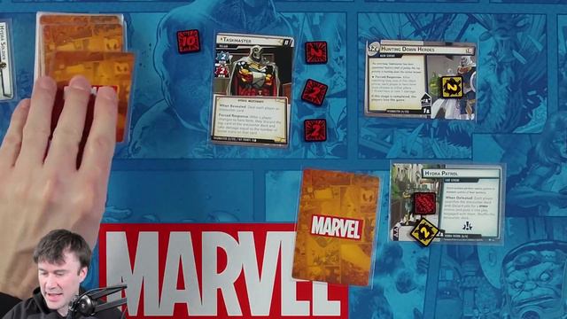 Hulk vs. Taskmaster - Marvel Champions - Sunday Morning Coffee and Games смотреть онлайн