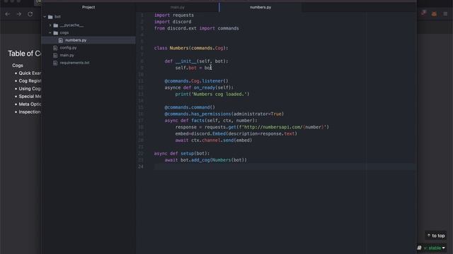 Using Cogs and embedded messages - Making a simple bot in Discord.py 2.0 - Part 3 смотреть онлайн