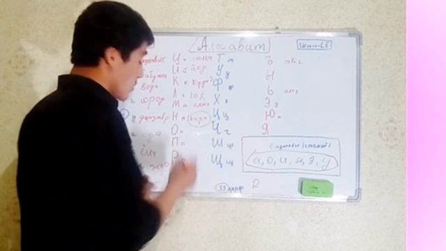 ЗАБОНИ РУСИРО аз НОЛ МЕОМУЗЕМ дарс 1 || алфавити забони руси || Омузиши забони руси аз нол смотреть онлайн