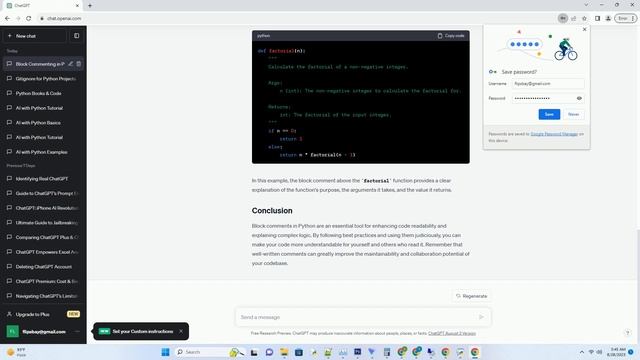 how to block comment in python смотреть онлайн