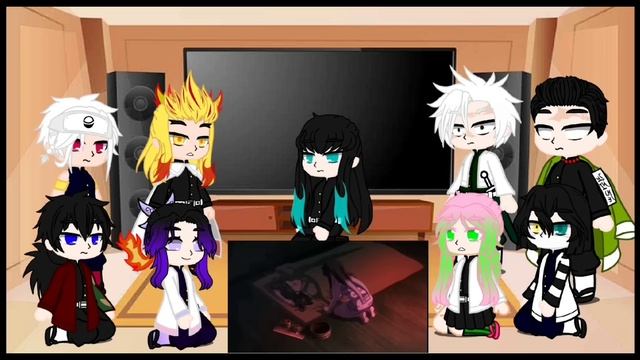 Hashiras react a KIMETSU NO YAIBA E A VILA DA BRISA ?❤️ TsukiUraya смотреть онлайн