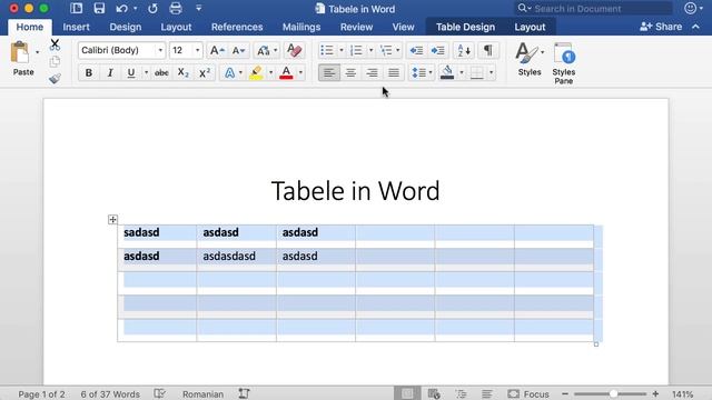 Tabele in Word: tot ce trebuie sa stii - Tutoriale Office смотреть онлайн