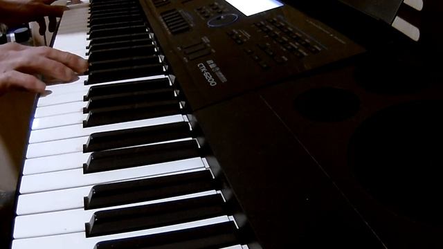 игра на синтезаторе CASIO CTK-6200 простое смотреть онлайн