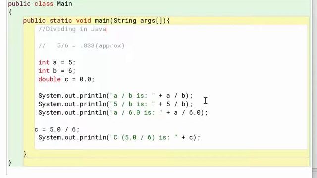 How Division in Java Works смотреть онлайн
