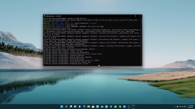 Install Minecraft Server 1.18 on Raspberry pi 4 смотреть онлайн