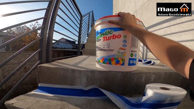 HYDROIZOLACJA Schodów Zewnetrznych Część 1