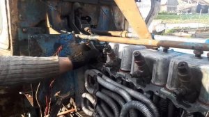 Трактор Т-40АМ снимаем форсунки и тнвд