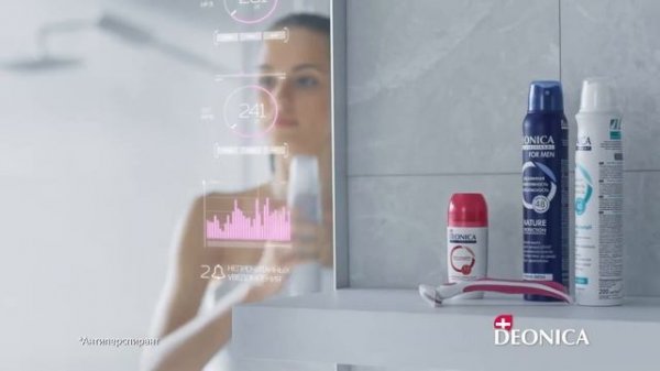 Команда BBDO Moscow представила первый инновационный гаджет-антиперспирант Деоника Deonica