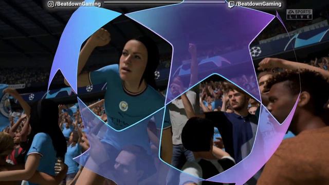 FIFA 23 - Manchester City vs. FC Copenhagen @ Etihad Stadium смотреть онлайн