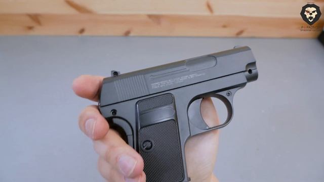 Страйкбольный пистолет Stalker SA25 (Colt 25) видео обзор смотреть онлайн