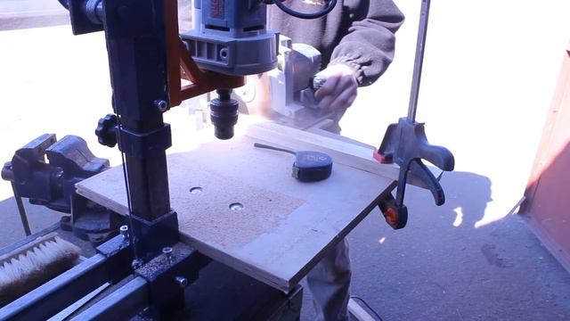 Самодельная стойка для дрели своими руками.Часть 7.Homemade drill press смотреть онлайн