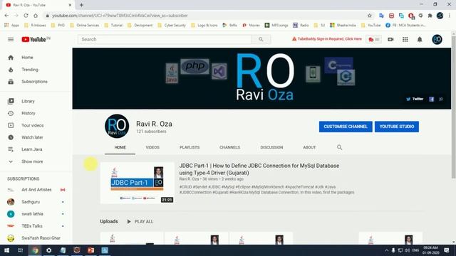 Servlet Part-24 | Login and Logout using Http Session & JDBC (Gujarati) смотреть онлайн