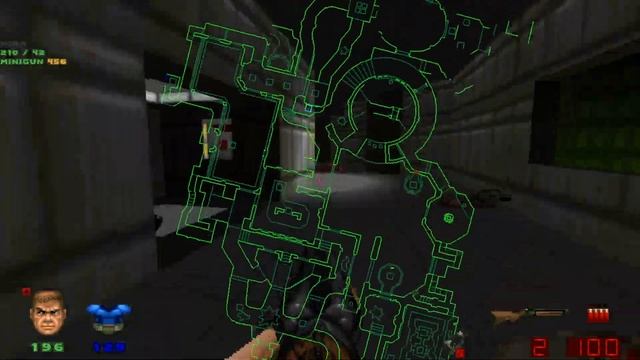 Brutal Doom v21.13.3 | Phobos Revisited E1M7 | Online Co-op смотреть онлайн