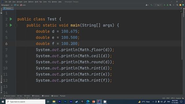 Math Class and Methods in Java Tutorial in Hindi. смотреть онлайн