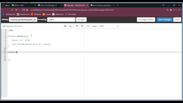 PHP Create your own function смотреть онлайн