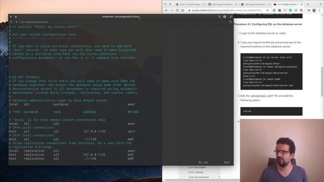 Setup Postgres 12 on ubuntu 18.04 with server and client SSL смотреть онлайн