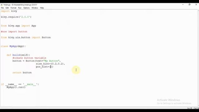 Kivy Button | Kivy Tutorial For Beginner | Kivy 2.0.0 смотреть онлайн
