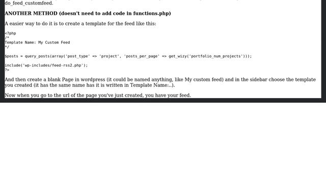 Wordpress: How can I get RSS feed for a custom page? (2 Solutions!!) смотреть онлайн