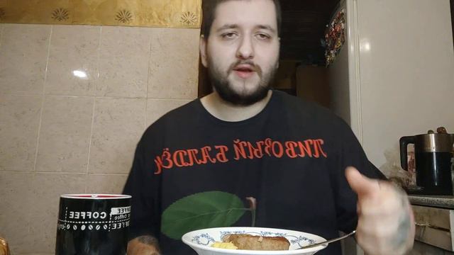 Мукбанг картошечка с котлетушками